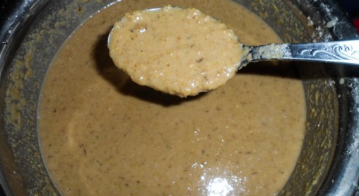 Sweet potato pudding mix